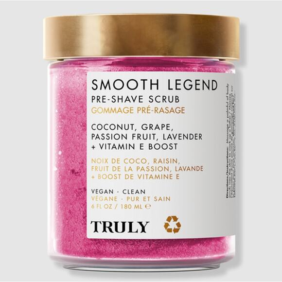 TRULY Other - Truly Smooth Legend Pre-Shave Scrub MSRP $32